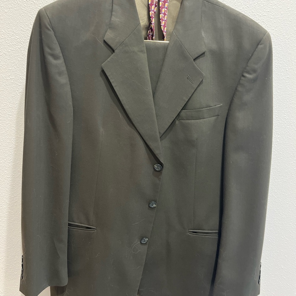 Gianfranco Ferre Charcoal Men's Suit